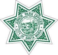 Seven Point Star Park Ranger Stickers
