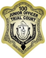 Junior Court Officer Badge Stickers