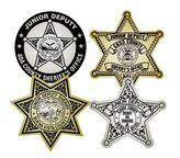 Junior Deputy Sheriff Badge Stickers