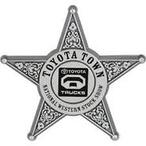 Five Point Star Sheriff Badges