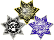 sheriff badge stickers for kids