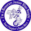 Junior Blue Knight Stickers