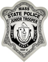 Massachusetts Junior Trooper Badge Stickers