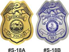 Police Badge Stickers