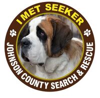 search and rescue dog stickers